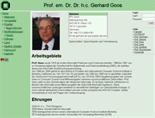 Tablet Screenshot of info.uni-karlsruhe.de