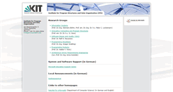 Desktop Screenshot of ipd.uni-karlsruhe.de